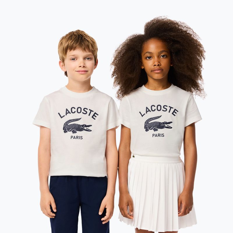 Detské tričko Lacoste TJ3003 flour