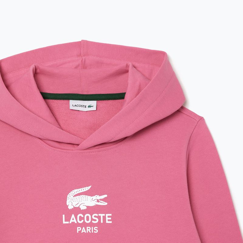 Detská mikina Lacoste SJ3004 reseda pink 3