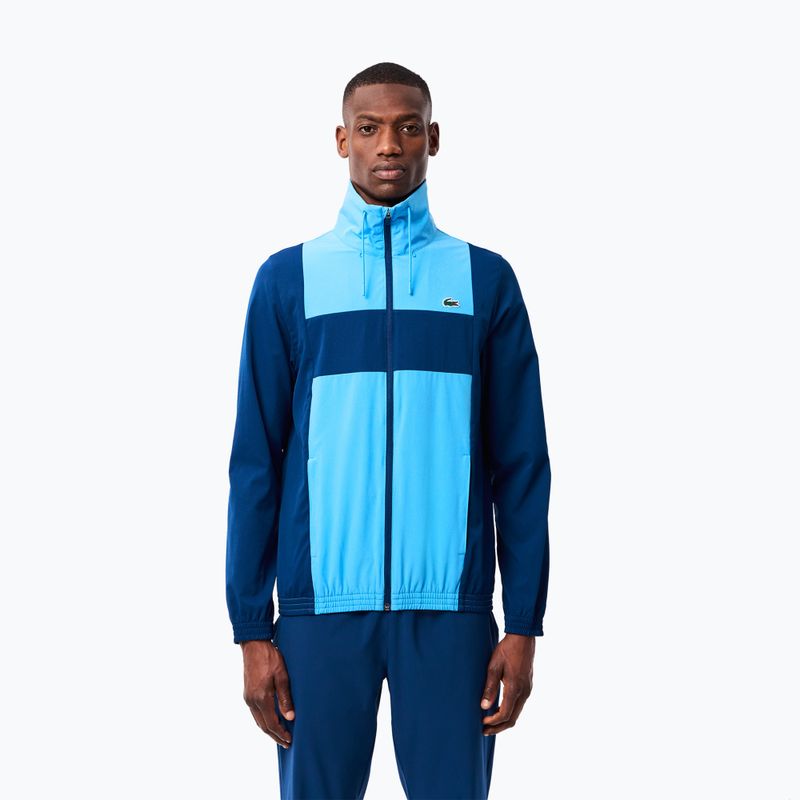Pánska tepláková súprava Lacoste WH2522 globe/argentine blue 3