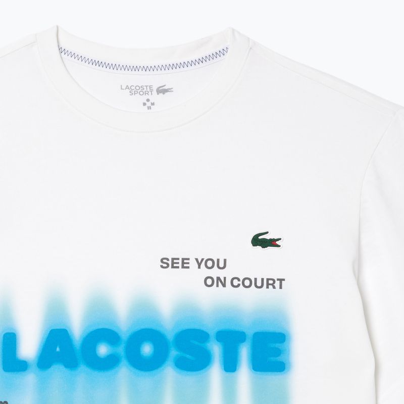 Pánske tričko Lacoste TH2617 white 6