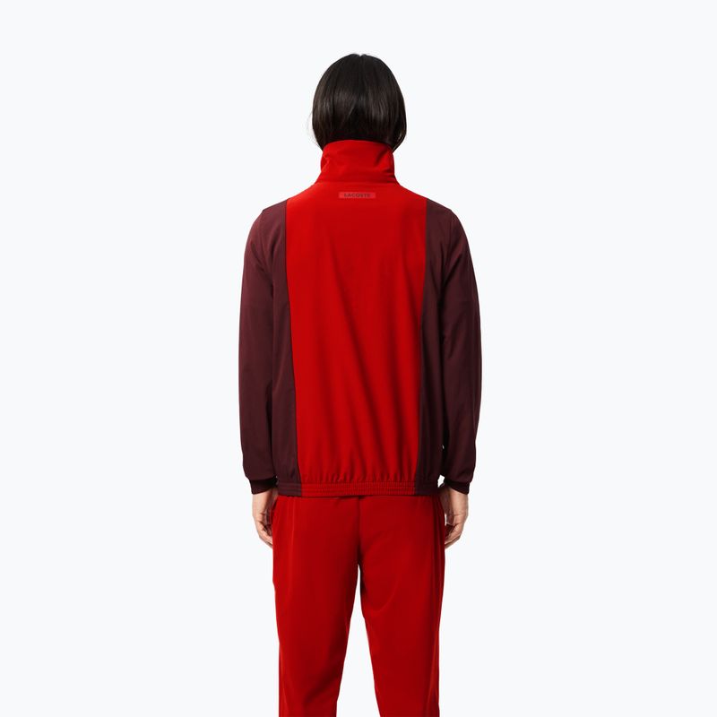 Pánska tepláková súprava Lacoste WH2522 expresso/opera 2