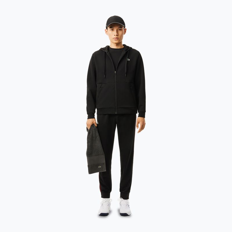 Pánske nohavice Lacoste  XH2624 black / expresso 4