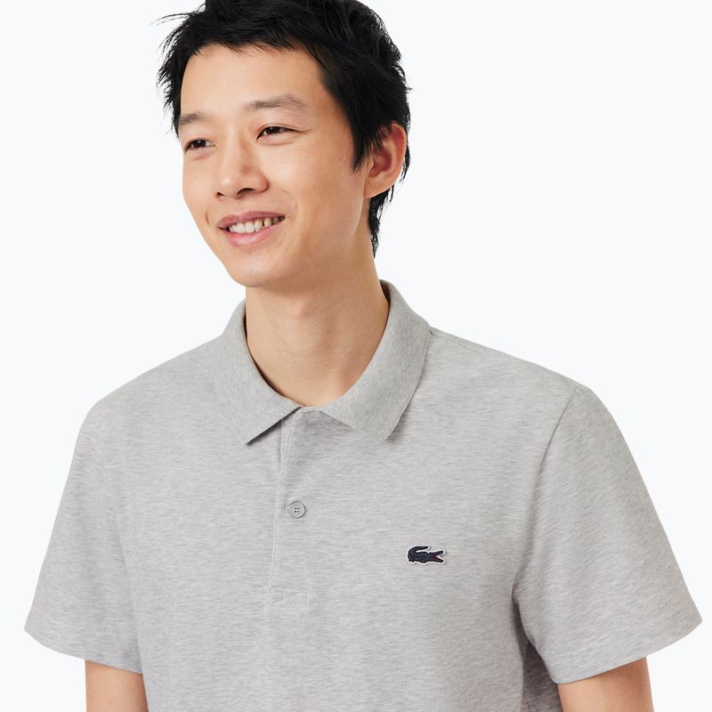 Pánske polo tričko Lacoste Polo DH5522 silver chine 4