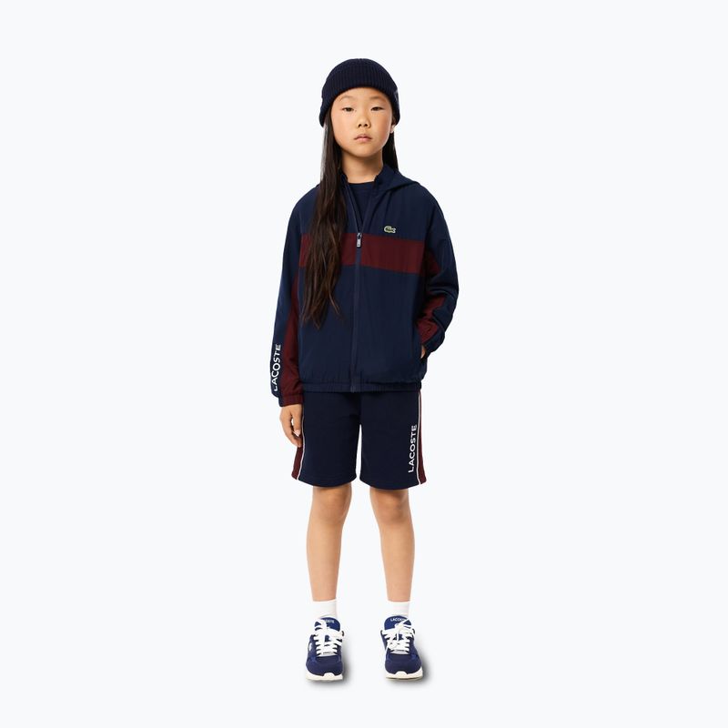 Detská bunda Lacoste BJ2453 navy blue / expresso 2