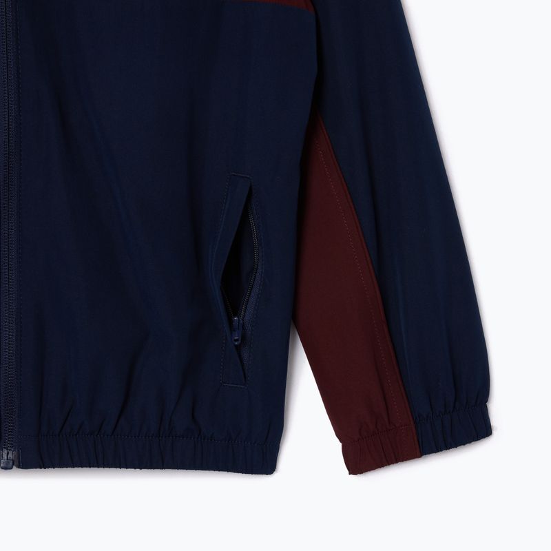 Detská bunda Lacoste BJ2453 navy blue / expresso 8