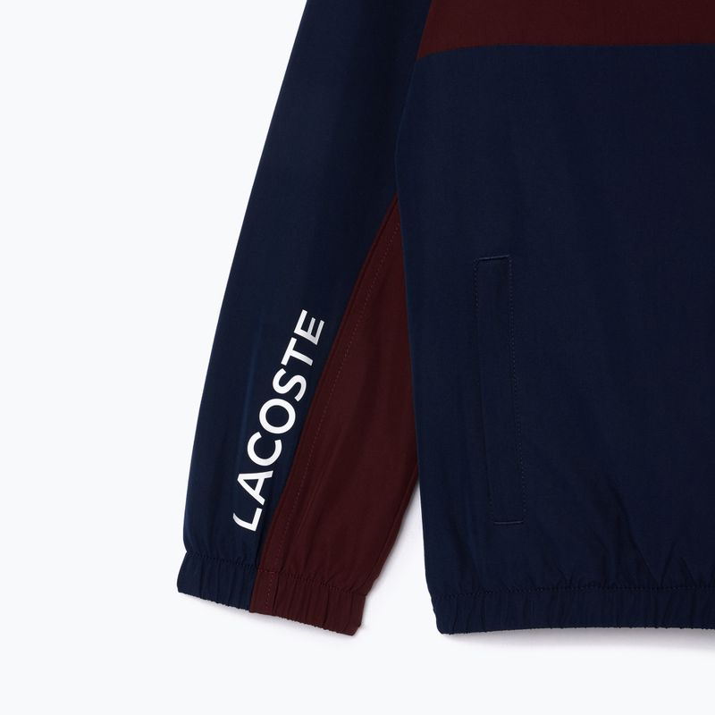 Detská bunda Lacoste BJ2453 navy blue / expresso 9
