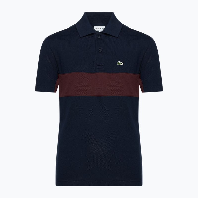 Detské polo tričko Lacoste PJ2479 navy blue-expresso