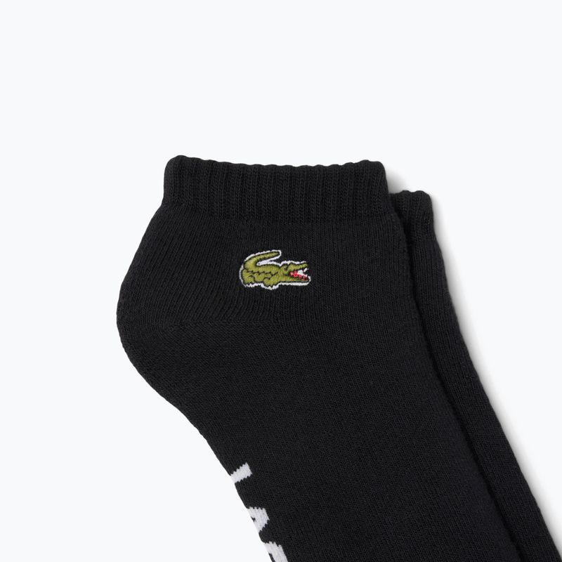 Pánske ponožky Lacoste RA2653 2 pary black/black 2