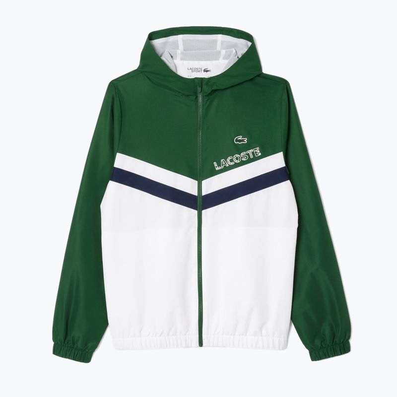 Pánska tepláková súprava Lacoste WH4241 green/white/navy blue 7