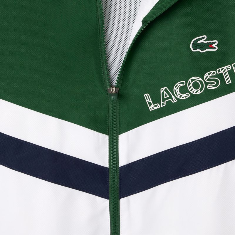 Pánska tepláková súprava Lacoste WH4241 green/white/navy blue 9