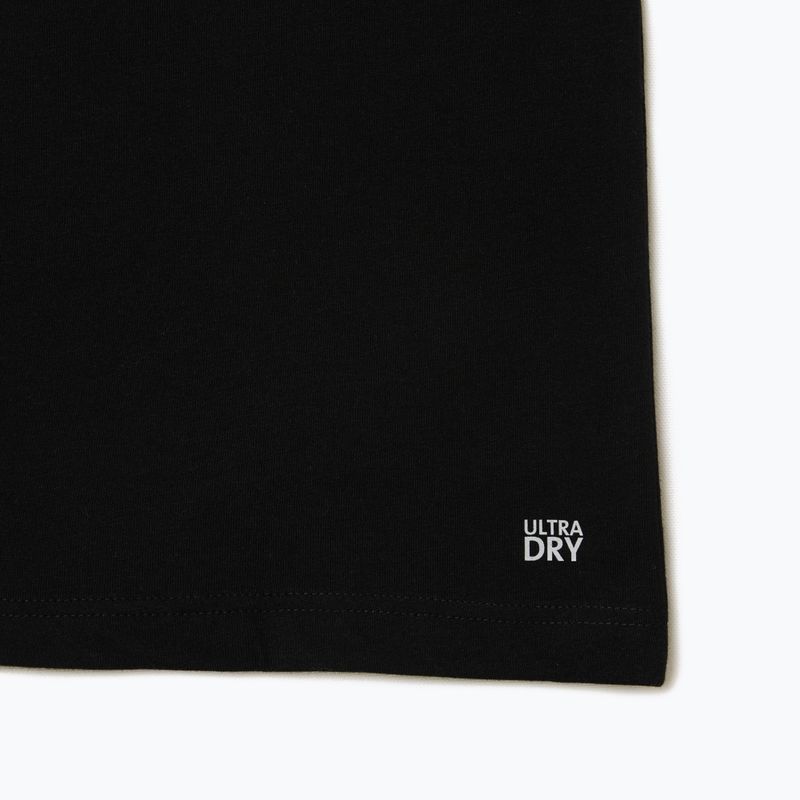 Pánske tričko Lacoste TH2508 black/white 8