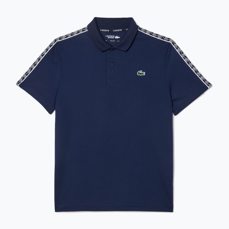 Pánske polo tričko Lacoste DH2557 navy blue 4