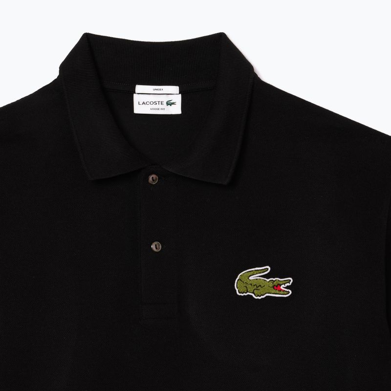 Pánske polo tričko Lacoste  PH2751 čierne 2