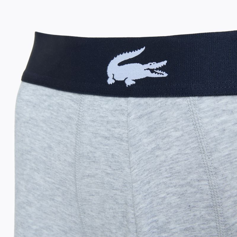 Boxerky Lacoste 5H1803 BCK 3 pary navy blue/silver china/red 3