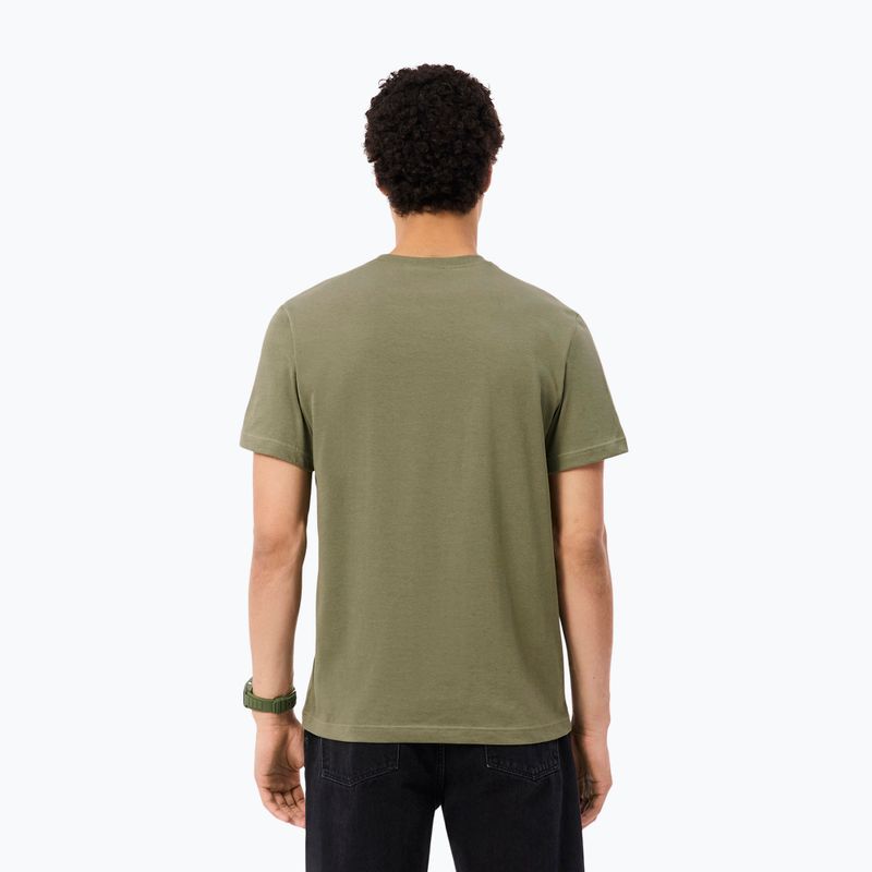 Pánske tričko Lacoste TH5133 khaki 3