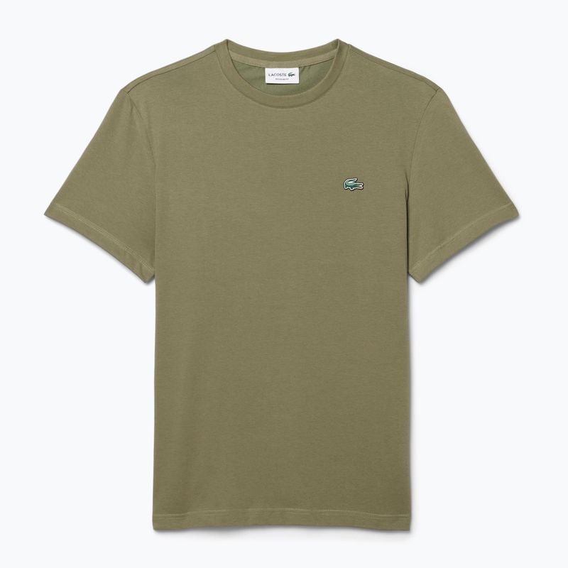 Pánske tričko Lacoste TH5133 khaki 5