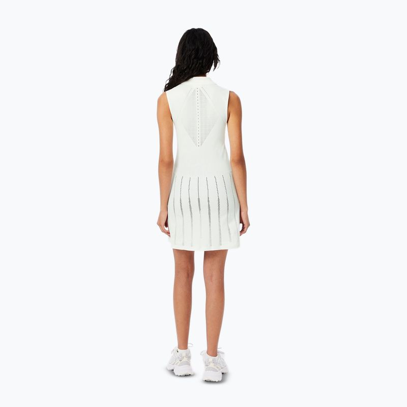 Tenisové šaty Lacoste EF0615 white/green 2