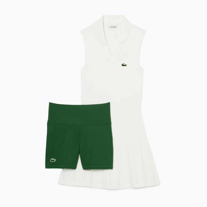 Tenisové šaty Lacoste EF0615 white/green 5