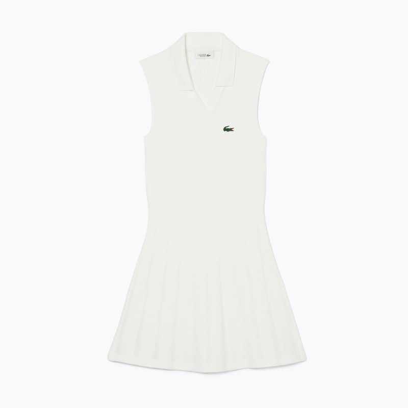Tenisové šaty Lacoste EF0615 white/green 6