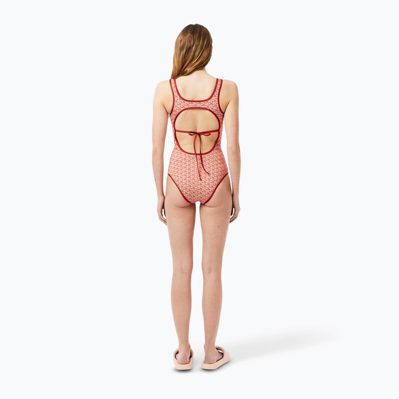 Dámske plavky Lacoste MF9608 iberis/latte 5