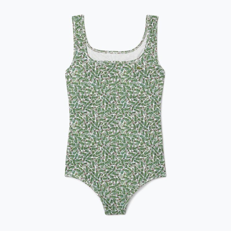 Dámske plavky Lacoste MF9608 green/flour