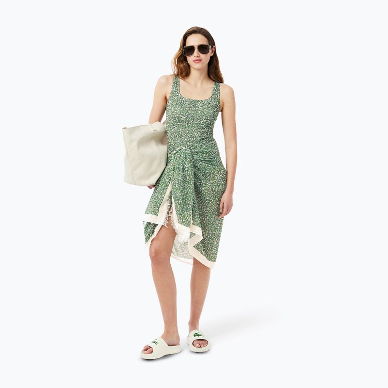 Dámske plavky Lacoste MF9608 green/flour 7