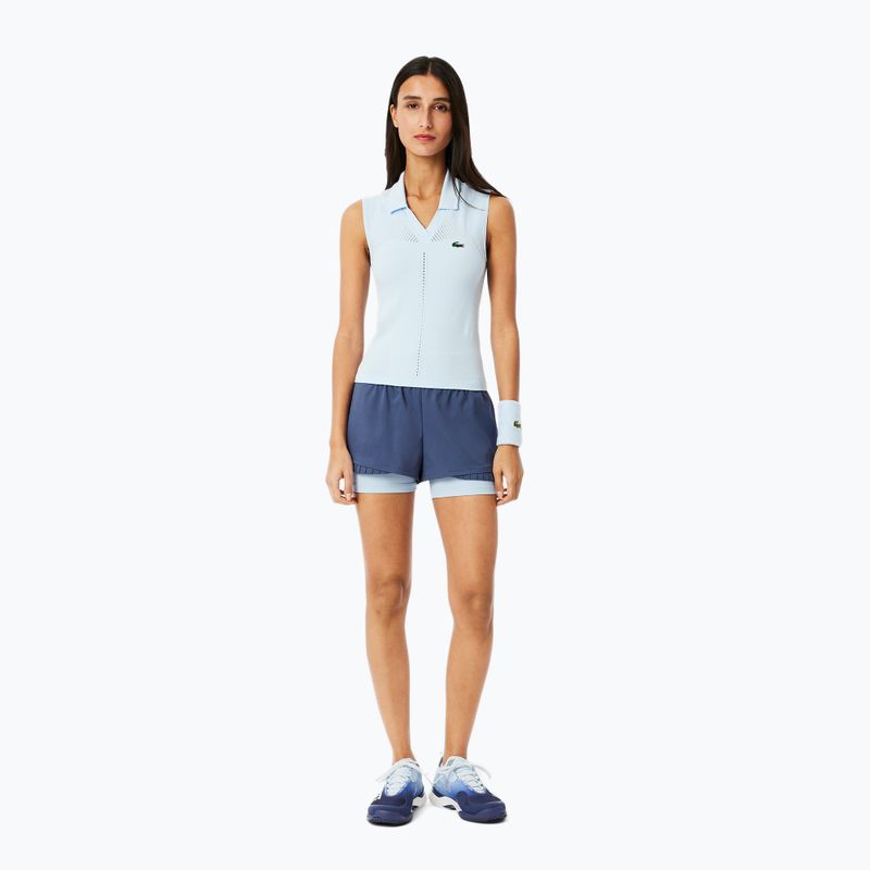 Lacoste dámske tenisové šortky GF8598 primerose/rill 2