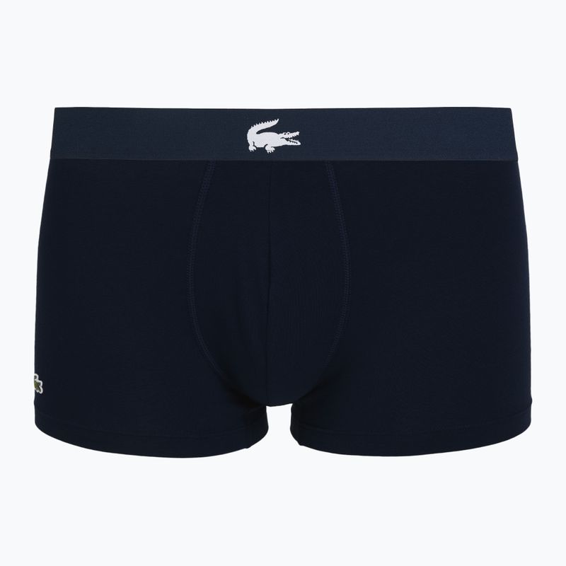 Pánske boxerky Lacoste 5H1291 3-pack navy blue/white/silver ch 5