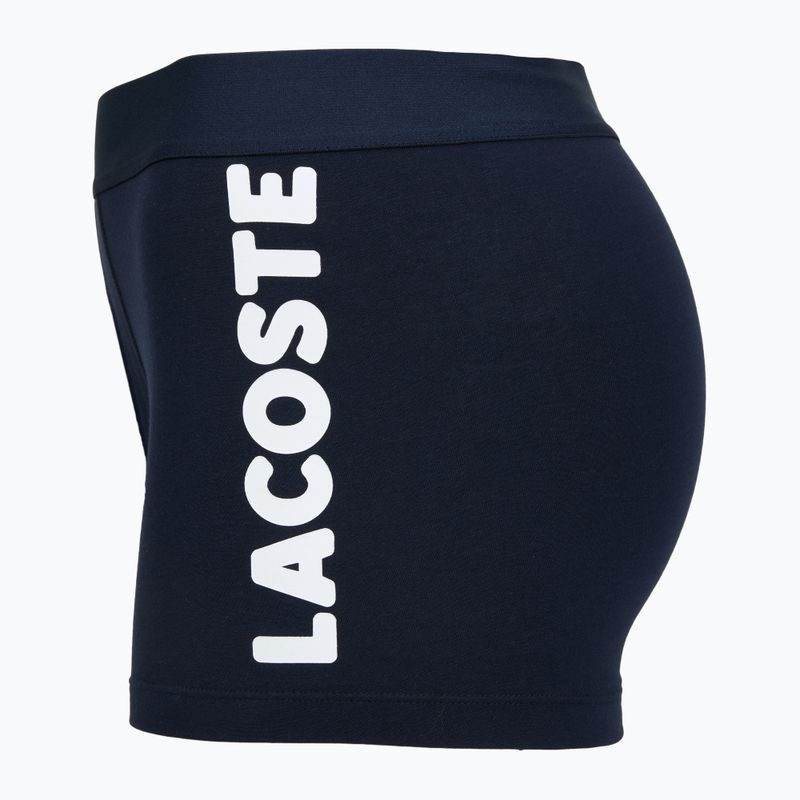 Pánske boxerky Lacoste 5H1291 3-pack navy blue/white/silver ch 6