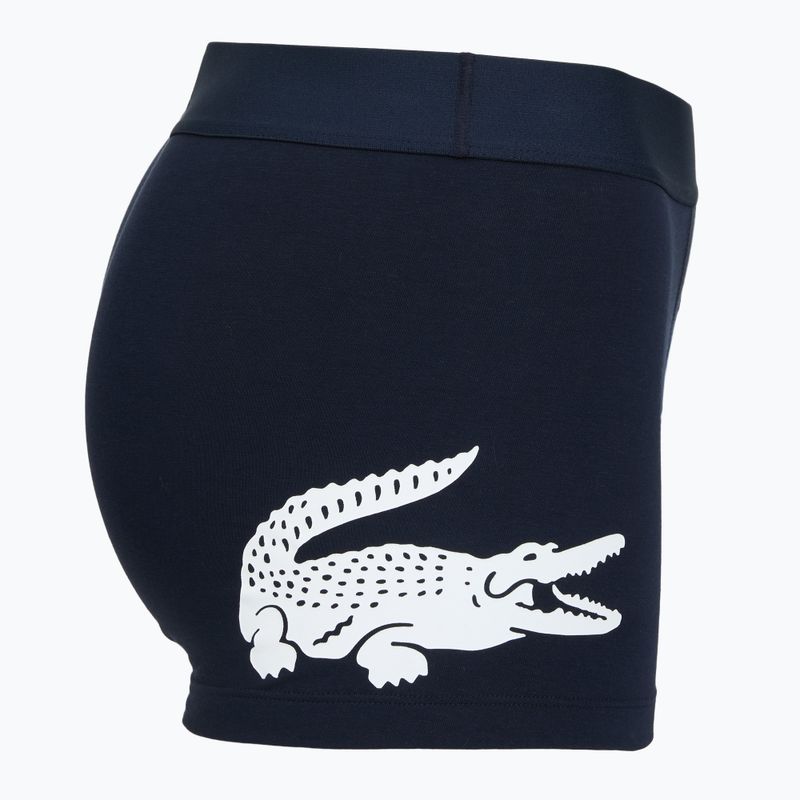 Pánske boxerky Lacoste 5H1291 3-pack navy blue/white/silver ch 7