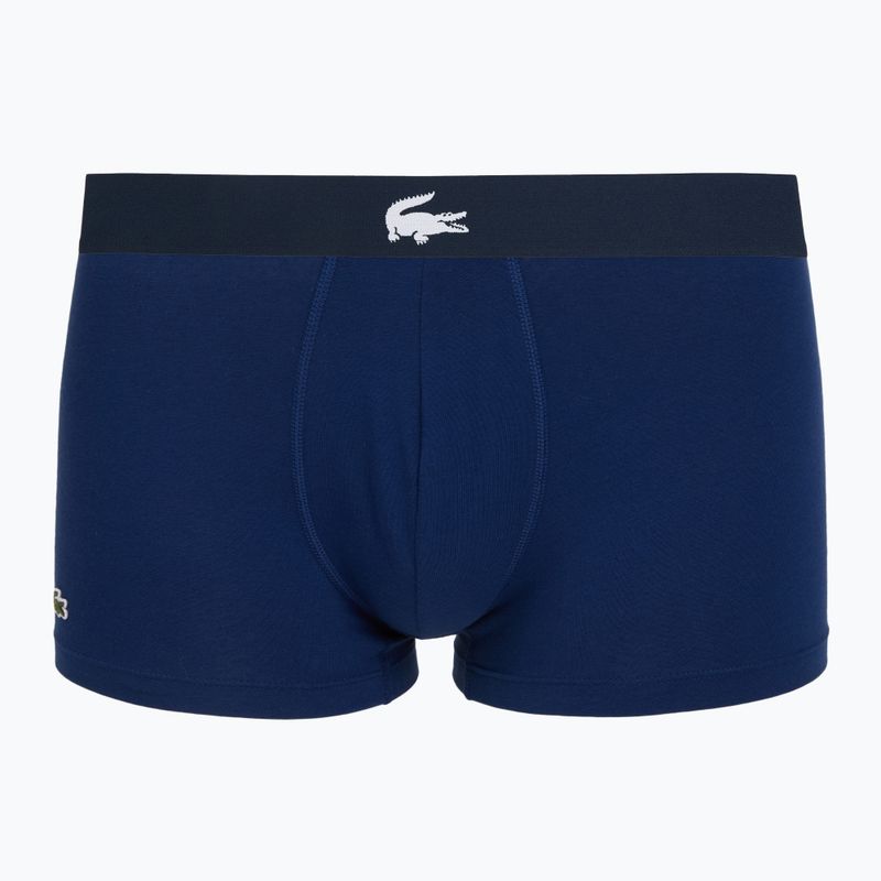 Pánske boxerky Lacoste 5H1291 3-pack navy blue/white/silver ch 8