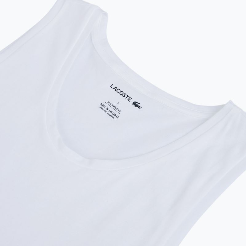 Pánske tričko Lacoste TH9009 Tank 3 pcs. white 4