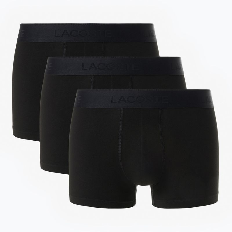 Pánske boxerky Lacoste 5H2402 3-pack black