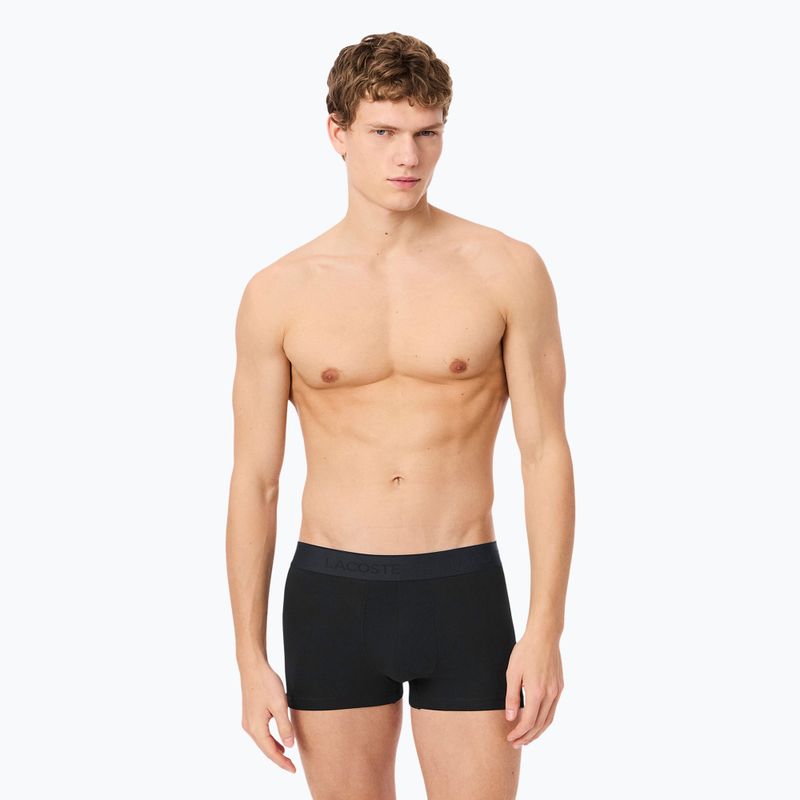 Pánske boxerky Lacoste 5H2402 3-pack black 3