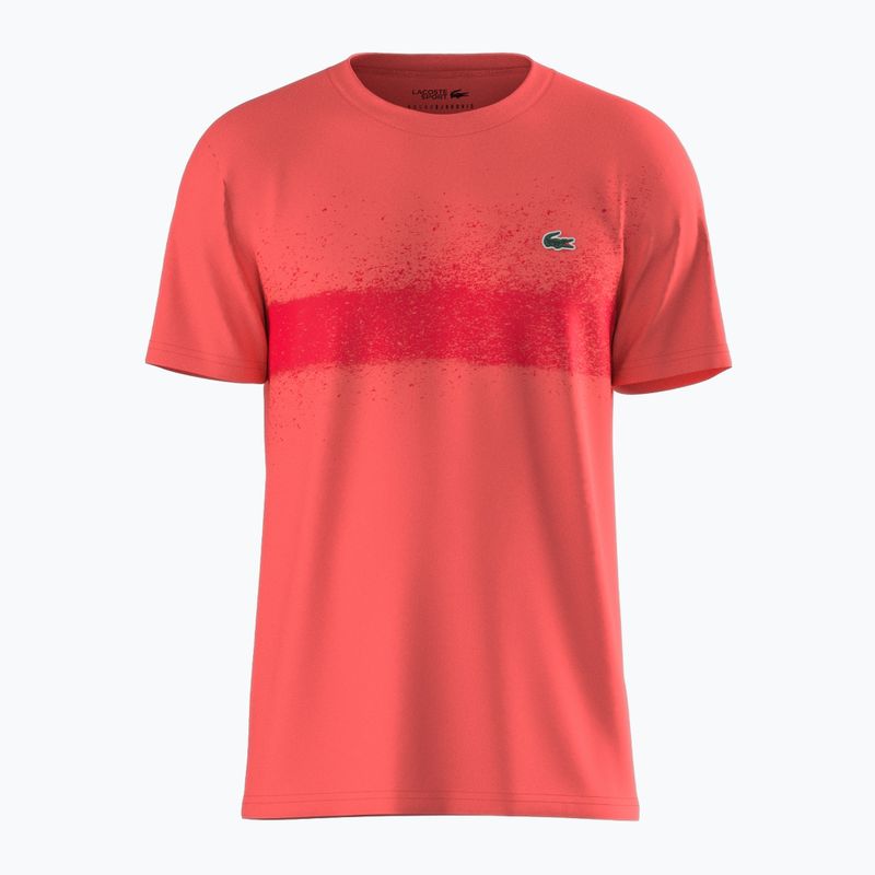 Lacoste pánske tenisové tričko TH8986 mango tree red/grenadine