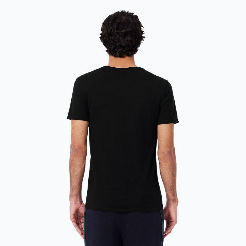Pánske tričko Lacoste TH9007 3-pak black 2