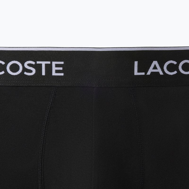 Pánske boxerky Lacoste 5H2393 3 páry black 2