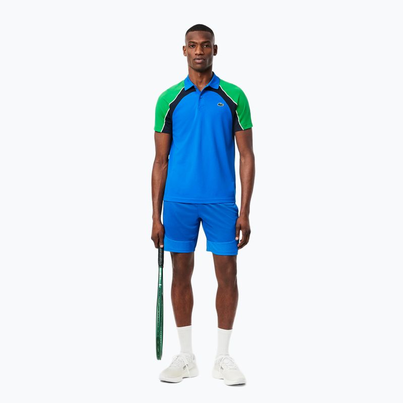 Lacoste pánske tenisové šortky GH8950 gypsy blue 2