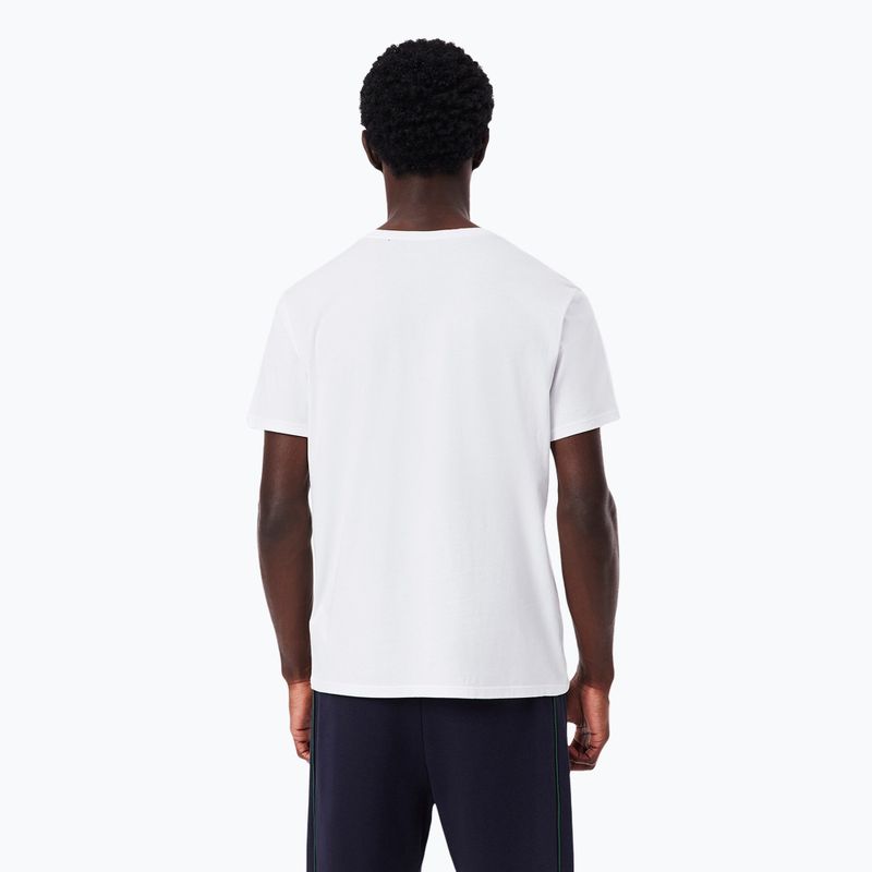 Pánske tričko Lacoste TH9008 3-pak white 3