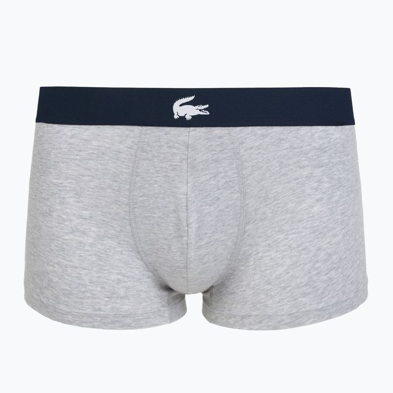 Pánske boxerky Lacoste 5H1288 3-pack navy blue/white/silver ch 2