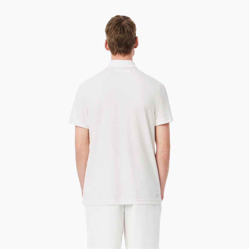 Pánske tenisové tričko Lacoste Polo DH8971 white 3