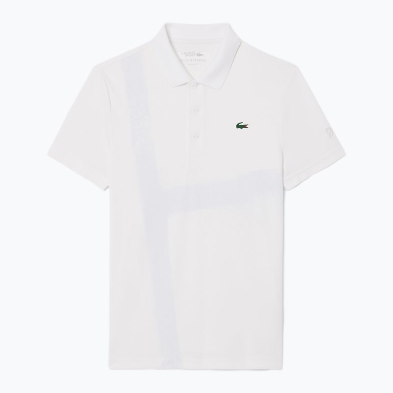 Pánske tenisové tričko Lacoste Polo DH8971 white 5