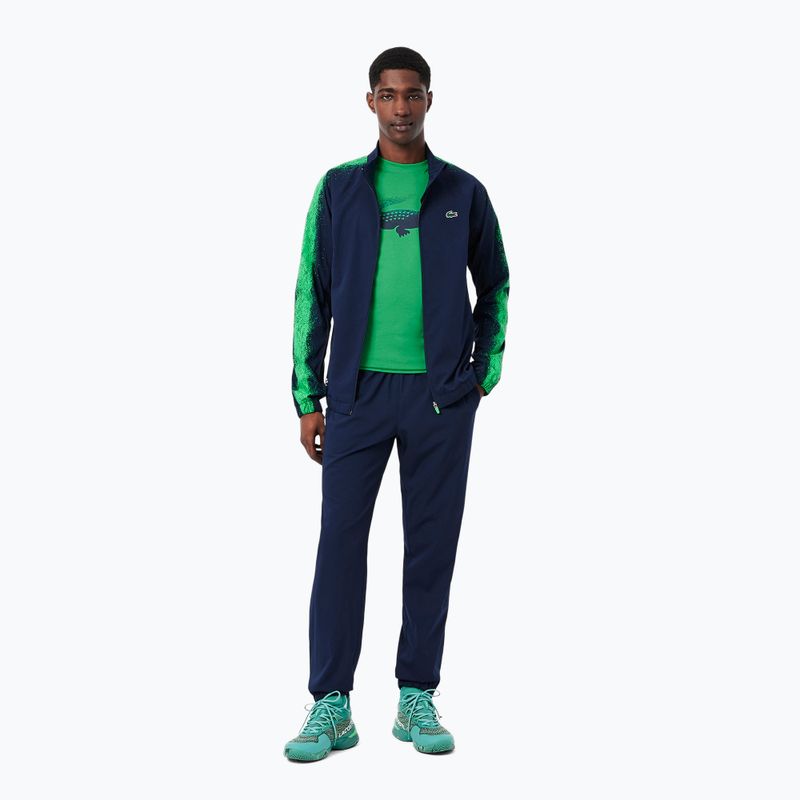 Lacoste pánske tenisové tričko TH8970 calathea 2