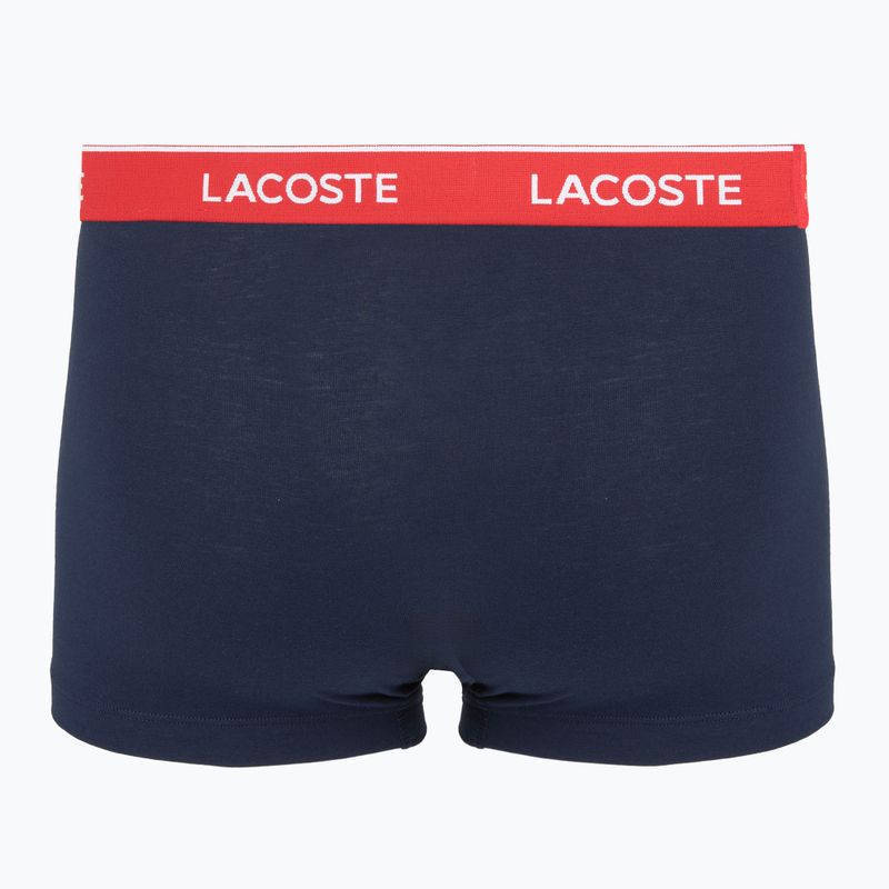 Pánske boxerky Lacoste 5H12997 3 páry navy blue/green/red/navy blue 5