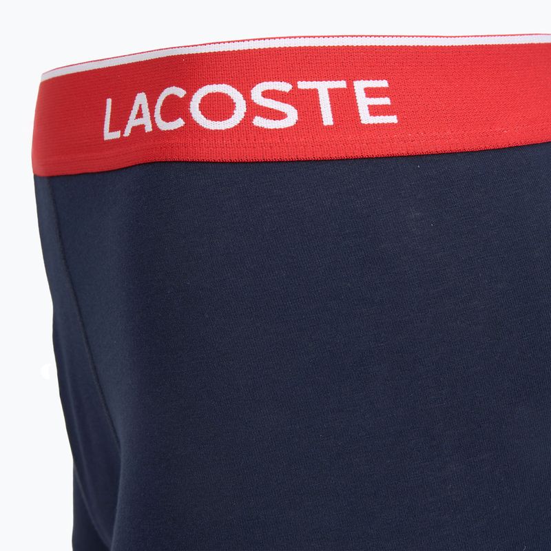 Pánske boxerky Lacoste 5H12997 3 páry navy blue/green/red/navy blue 6