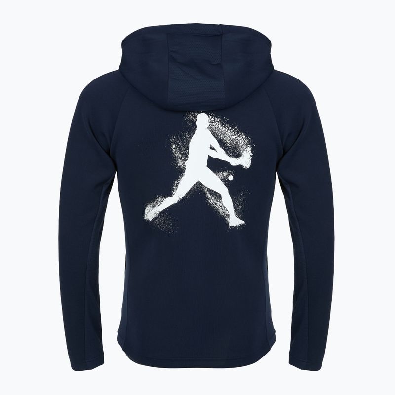Pánska tenisová tepláková súprava Lacoste WH3108 navy blue/navy blue 4