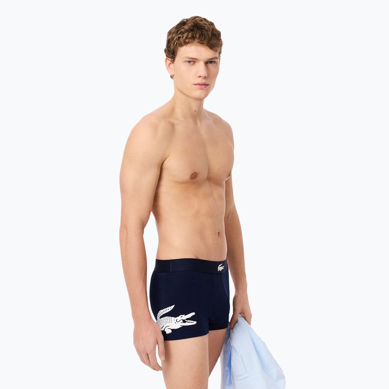 Pánske boxerky Lacoste 5H1291 3-pack thyme/navy blue/white 4
