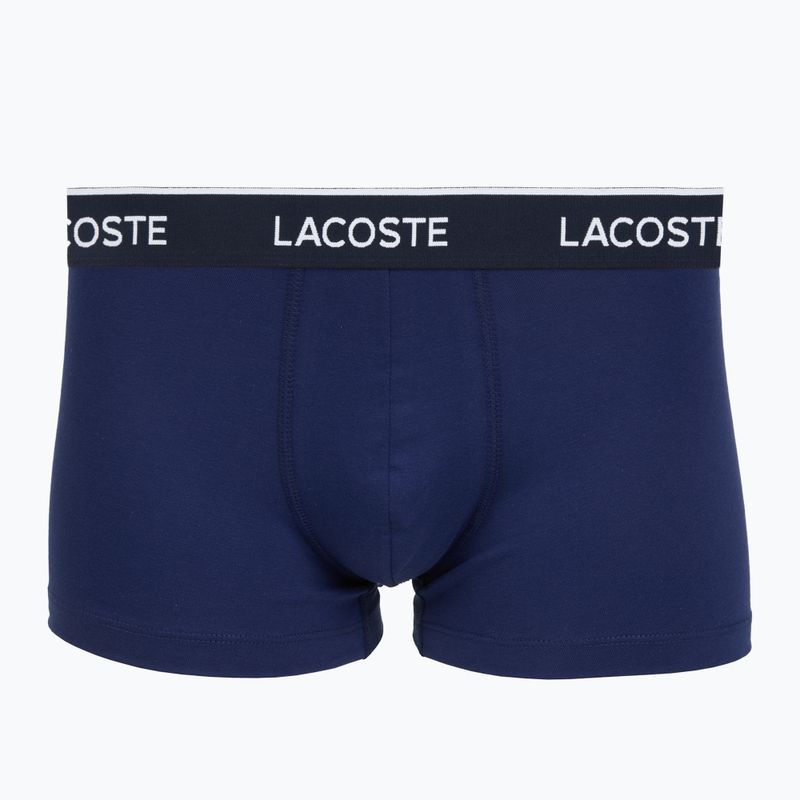 Pánske boxerky Lacoste 5H1300 3 páry navy blue/red/methylene 3