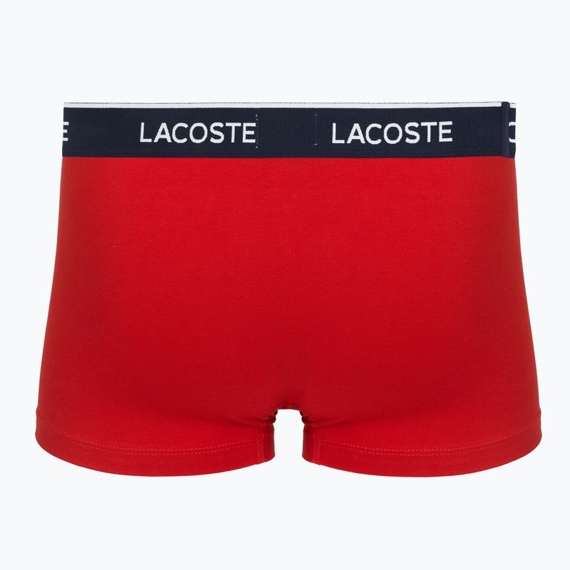Pánske boxerky Lacoste 5H1300 3 páry navy blue/red/methylene 5