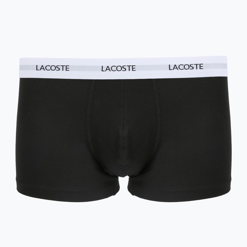 Pánske boxerky Lacoste 5H5150 3 páry black/green/navy blue 3